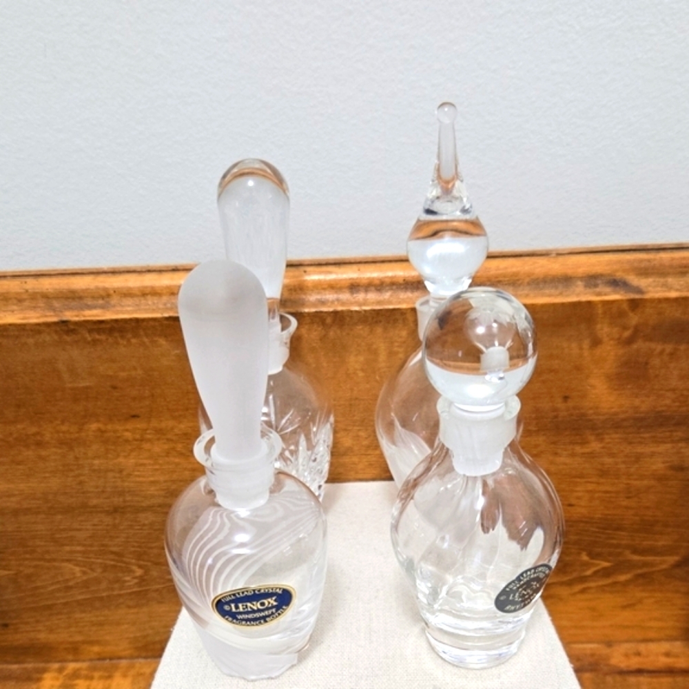 Lenox Crystal Perfume Bottles